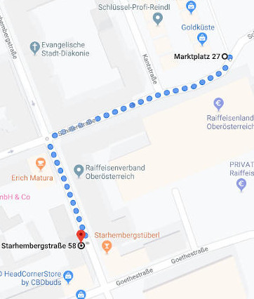 Wegbeschreibung